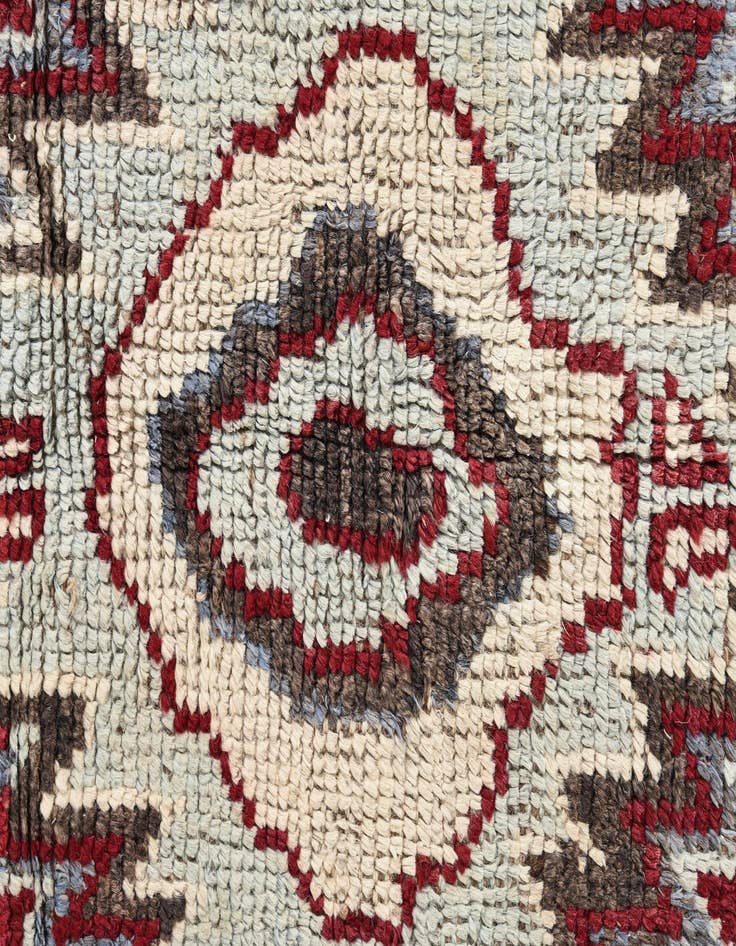 Detail image of  5' 2 x 7' 7  Hand Knotted Oushak Wool Rug