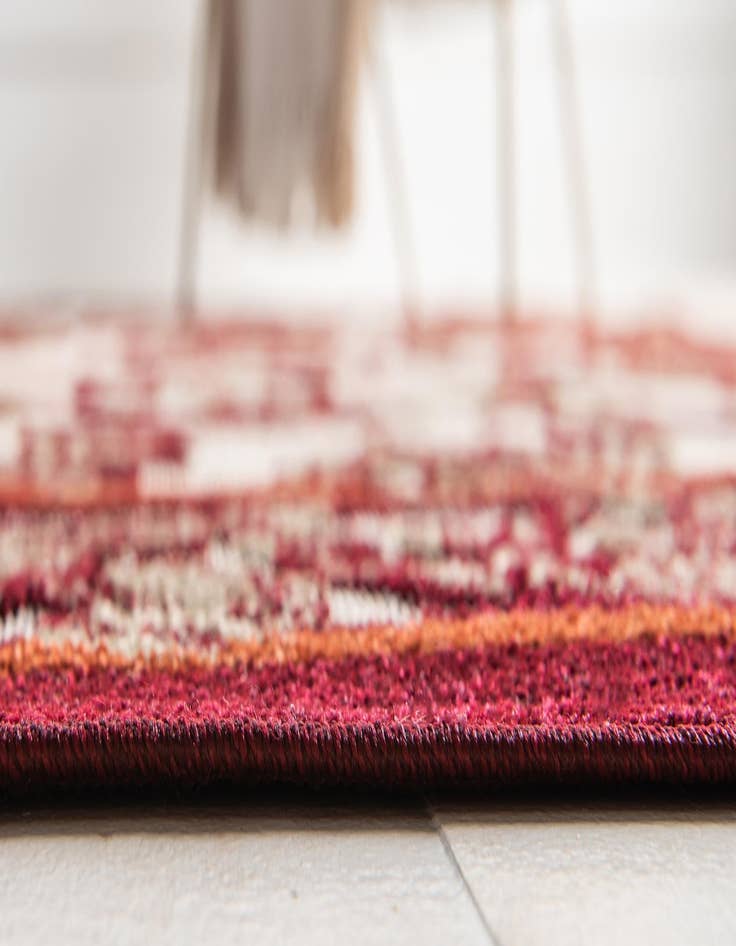 Detail image of  8' x 10'  Washable Botanical Indoor / Outdoor Rug