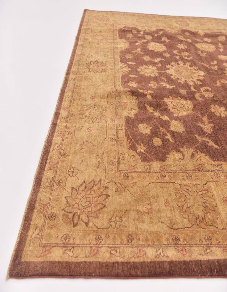 Detail image of  8' 2 x 12' 2  Hand Knotted Peshawar Ziegler Rug