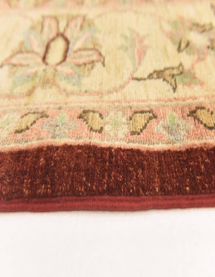 Detail image of  6' 6 x 9' 7  Hand Knotted Peshawar Ziegler Rug