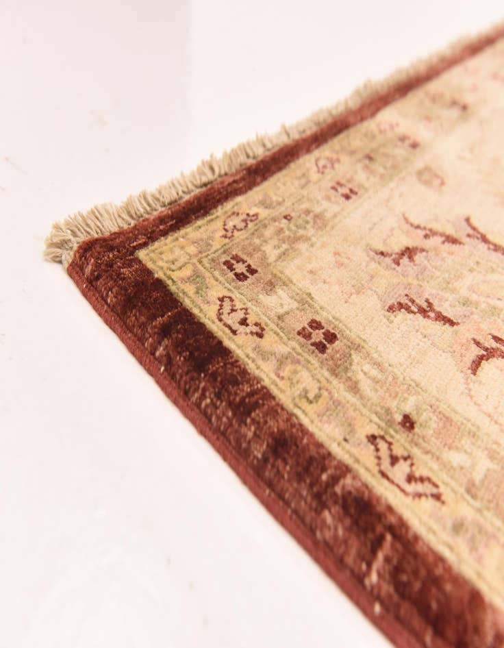 Detail image of  8' x 10' 11  Hand Knotted Peshawar Ziegler Rug