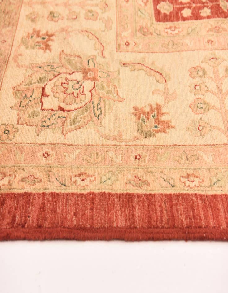 Detail image of  10' x 12' 10  Hand Knotted Peshawar Ziegler Rug