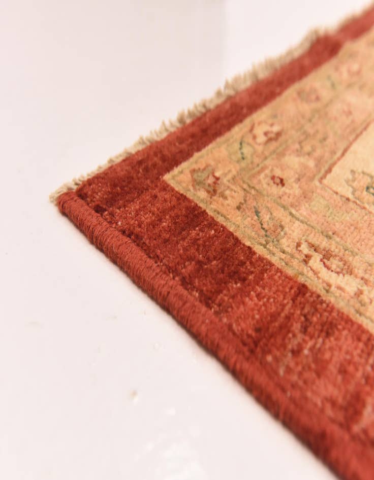 Detail image of  10' x 12' 10  Hand Knotted Peshawar Ziegler Rug