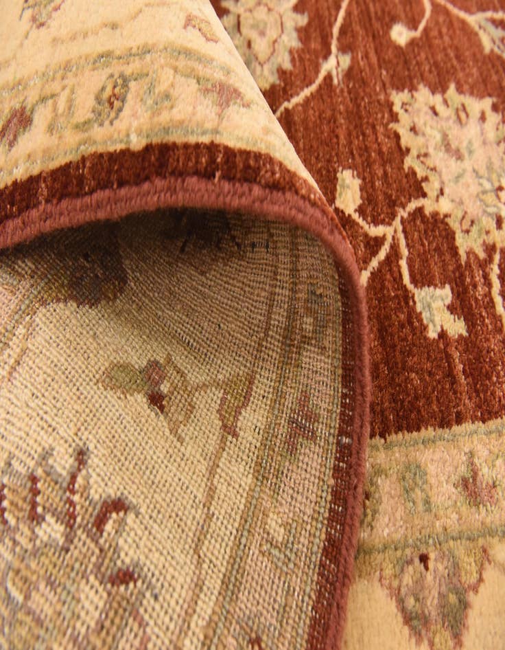 Detail image of 5' x 6' 8 Hand Knotted Peshawar Ziegler Rug