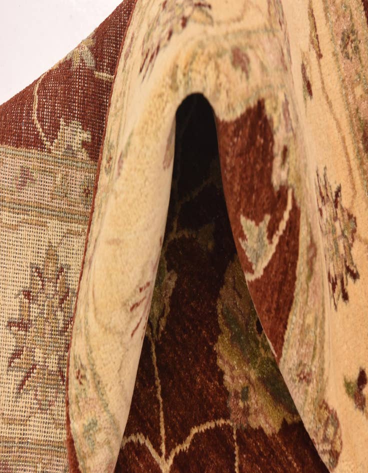 Detail image of 5' x 6' 8 Hand Knotted Peshawar Ziegler Rug