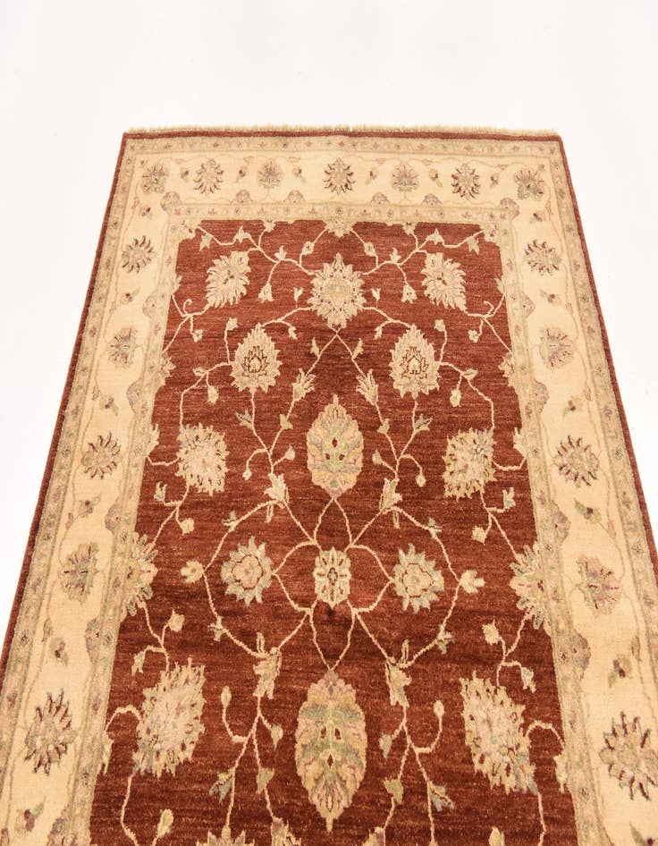 Detail image of 5' x 6' 8 Hand Knotted Peshawar Ziegler Rug