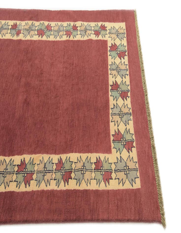 Detail image of  4' 1 x 6' 5  Hand Knotted Peshawar Ziegler Rug