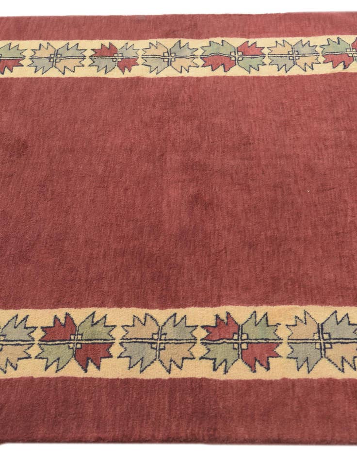 Detail image of  4' 1 x 6' 5  Hand Knotted Peshawar Ziegler Rug