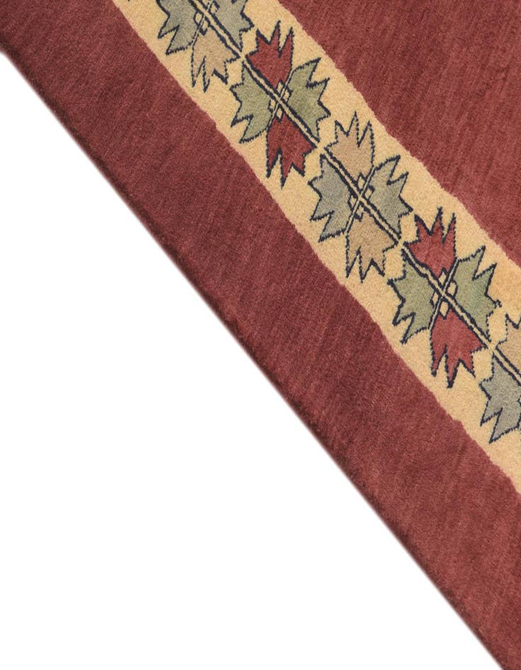 Detail image of  4' 1 x 6' 5  Hand Knotted Peshawar Ziegler Rug