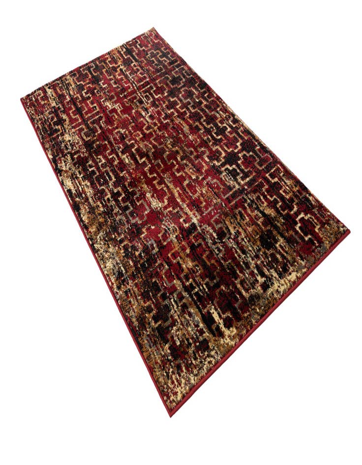 Detail image of  3' 8 x 6' 4 Saturn Rug