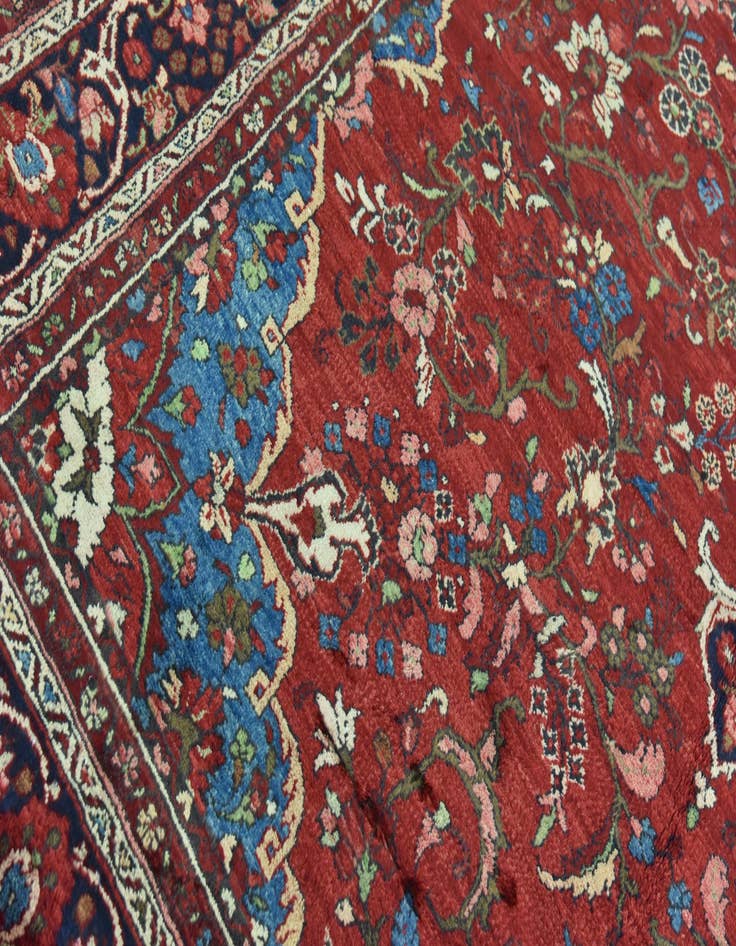 Detail image of 7' x 11' 6 Hand Knotted Shahrbaft Persian Wool Rug