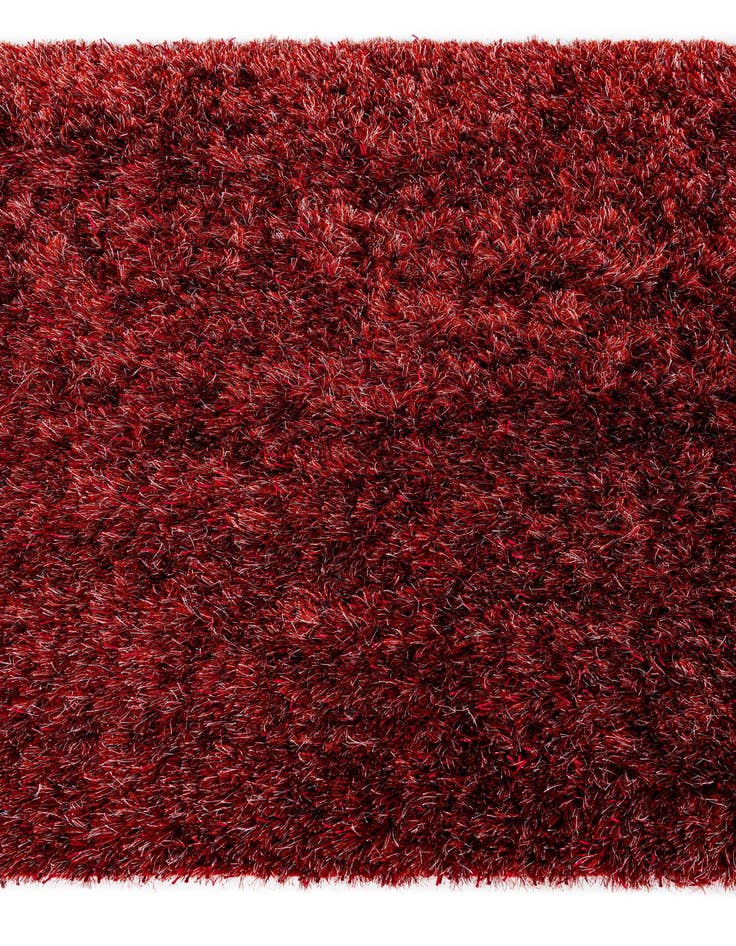 Detail image of  5' x 6' 6  Hand Knotted Solid Shag Rug