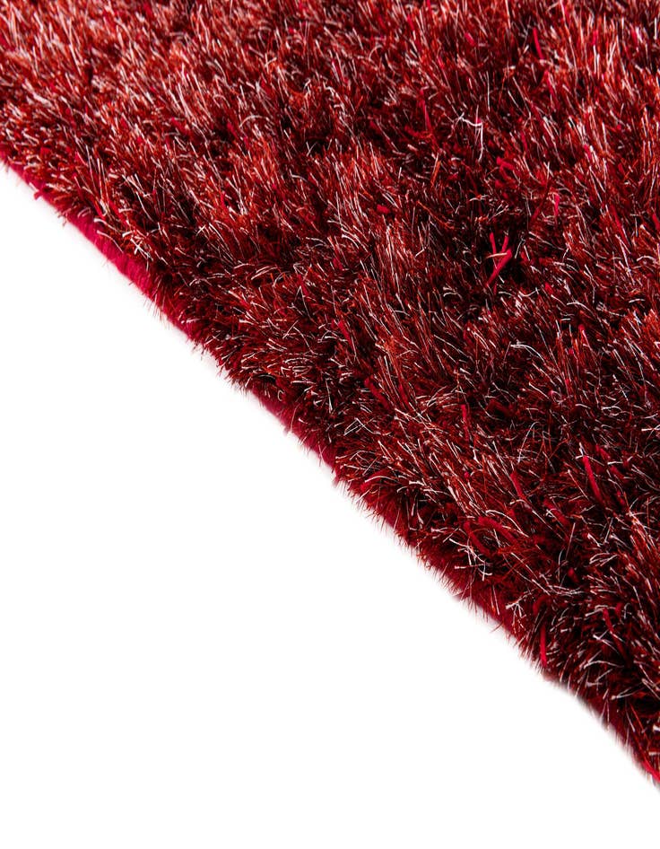 Detail image of  5' x 6' 6  Hand Knotted Solid Shag Rug