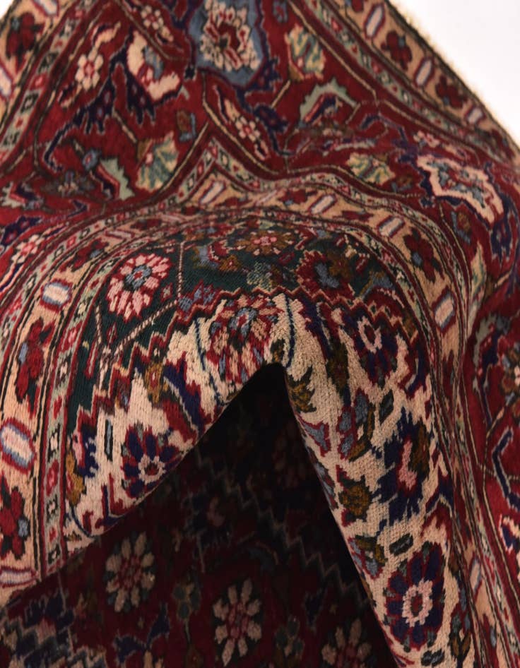 Detail image of  9' 10 x 12' 3  Hand Knotted Tabriz Persian Wool Rug