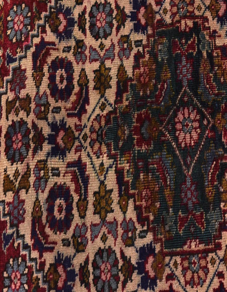 Detail image of  9' 10 x 12' 3  Hand Knotted Tabriz Persian Wool Rug