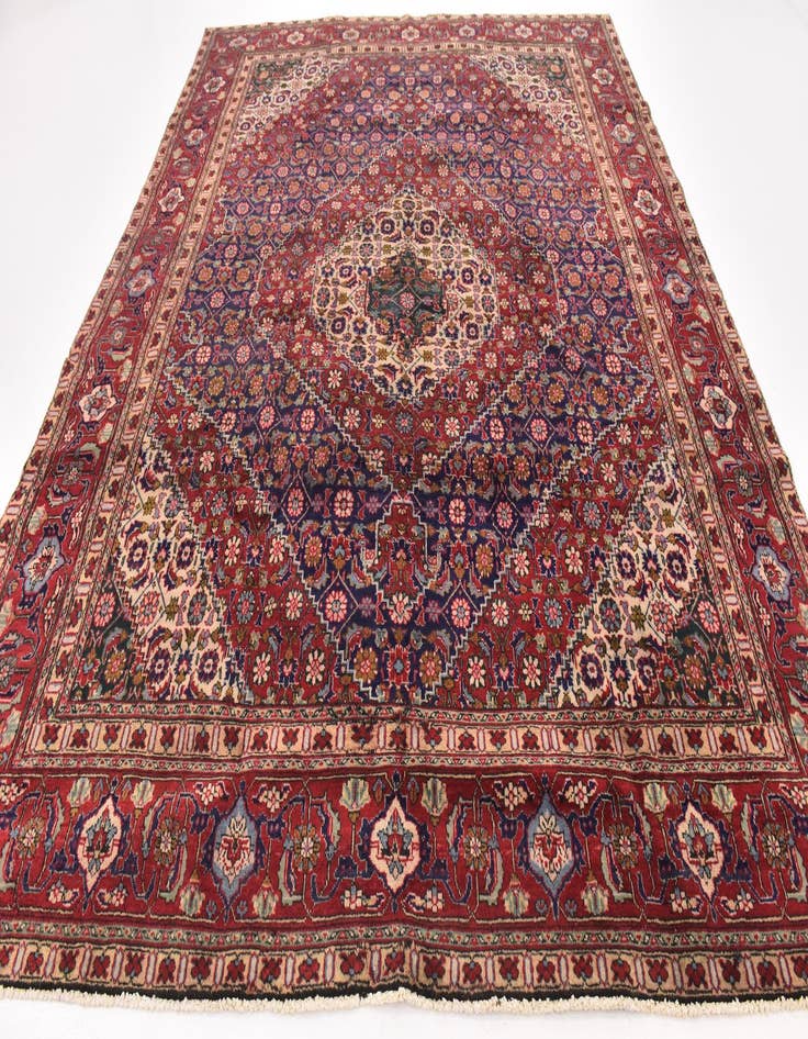 Detail image of  9' 10 x 12' 3  Hand Knotted Tabriz Persian Wool Rug