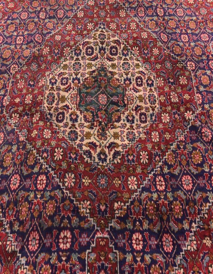 Detail image of  9' 10 x 12' 3  Hand Knotted Tabriz Persian Wool Rug