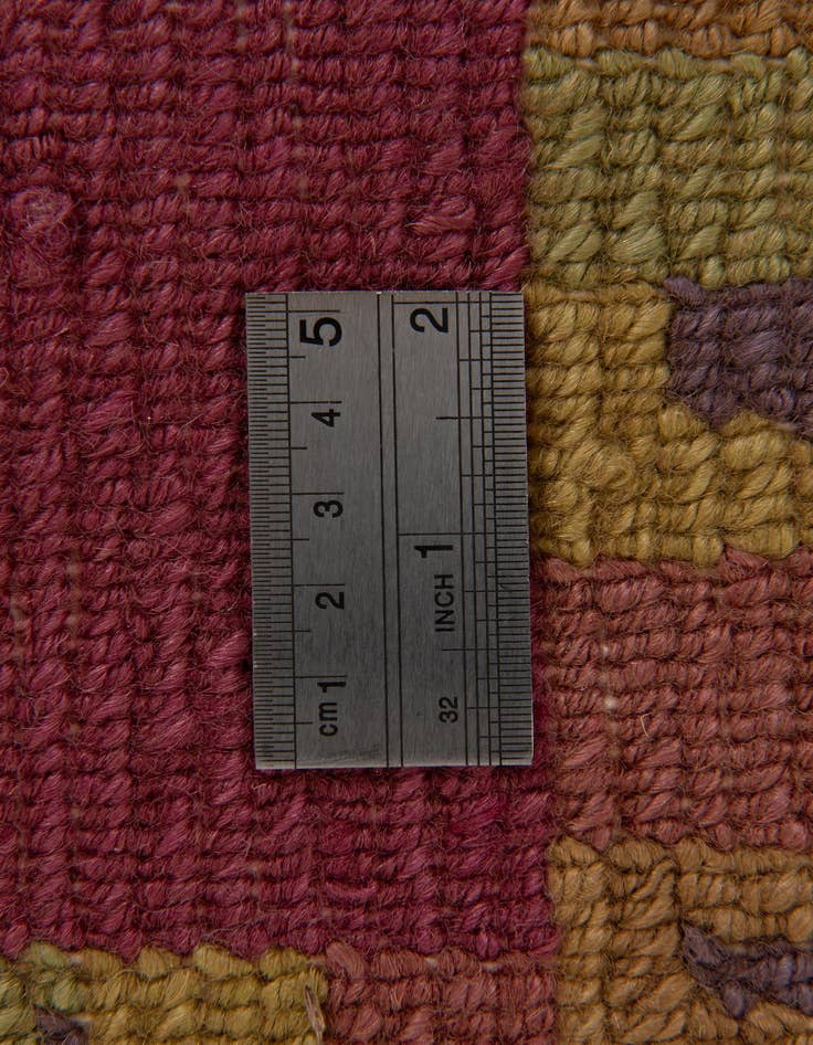 Detail image of  6' 8 x 8' 6  Hand Knotted Tibet Wool Rug