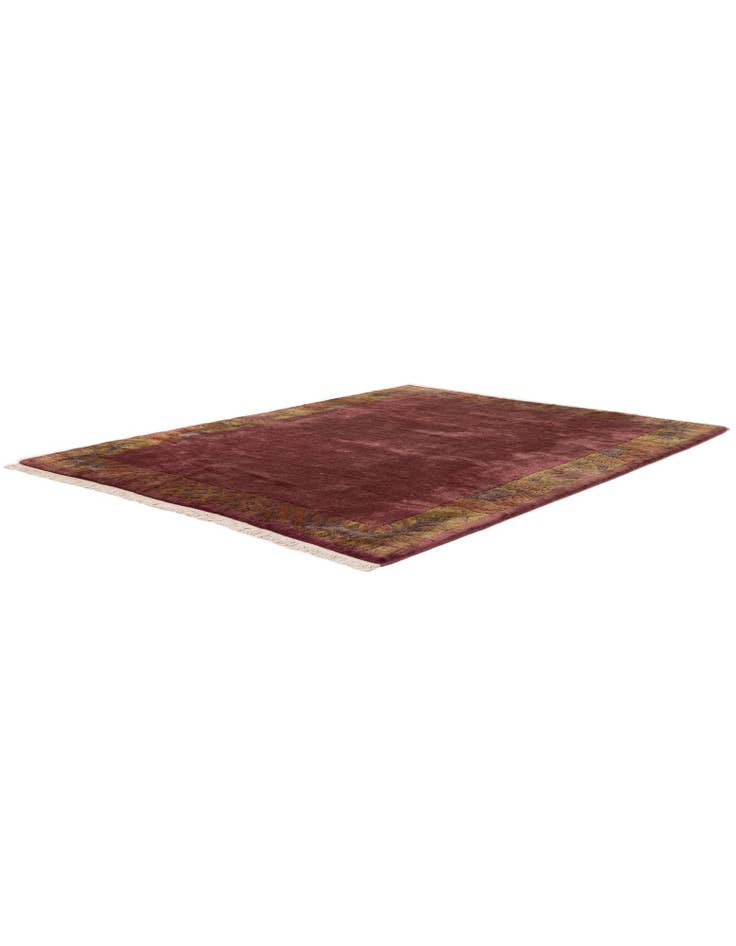 Detail image of  6' 8 x 8' 6  Hand Knotted Tibet Wool Rug