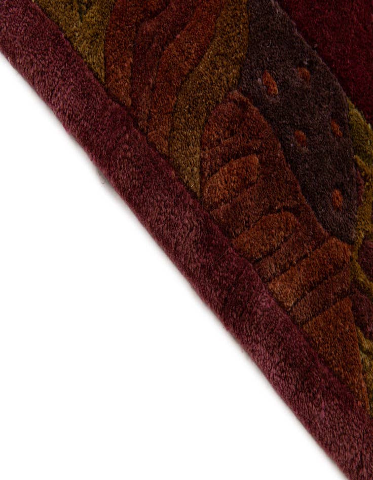 Detail image of  6' 8 x 8' 6  Hand Knotted Tibet Wool Rug