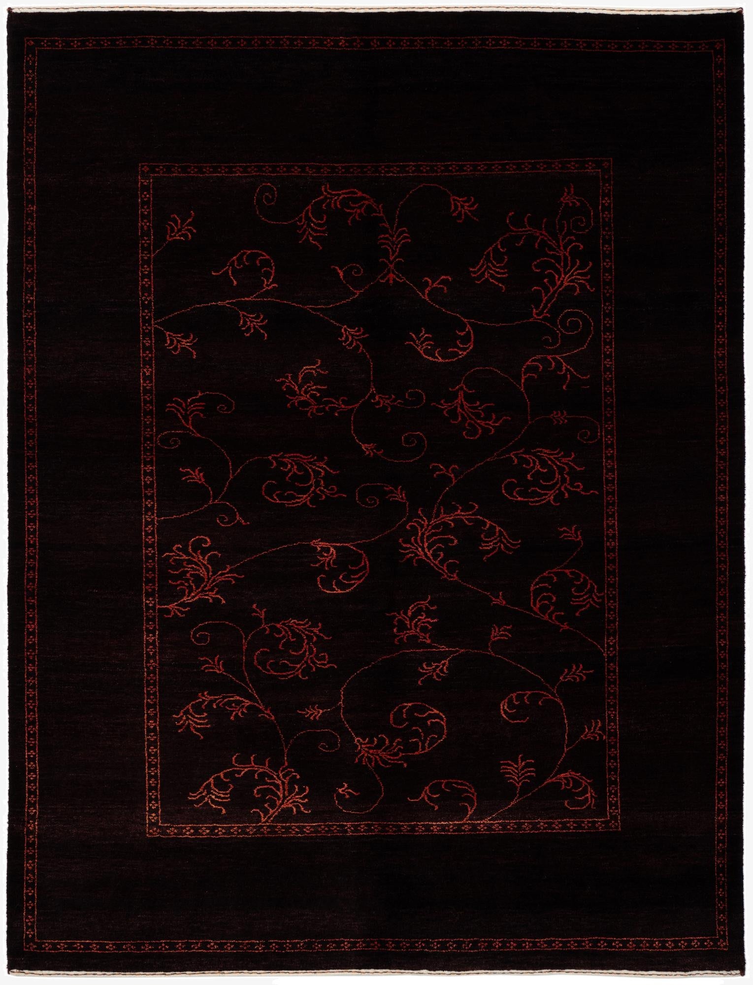 5' x 6' 7  Hand Knotted Tibet Rug