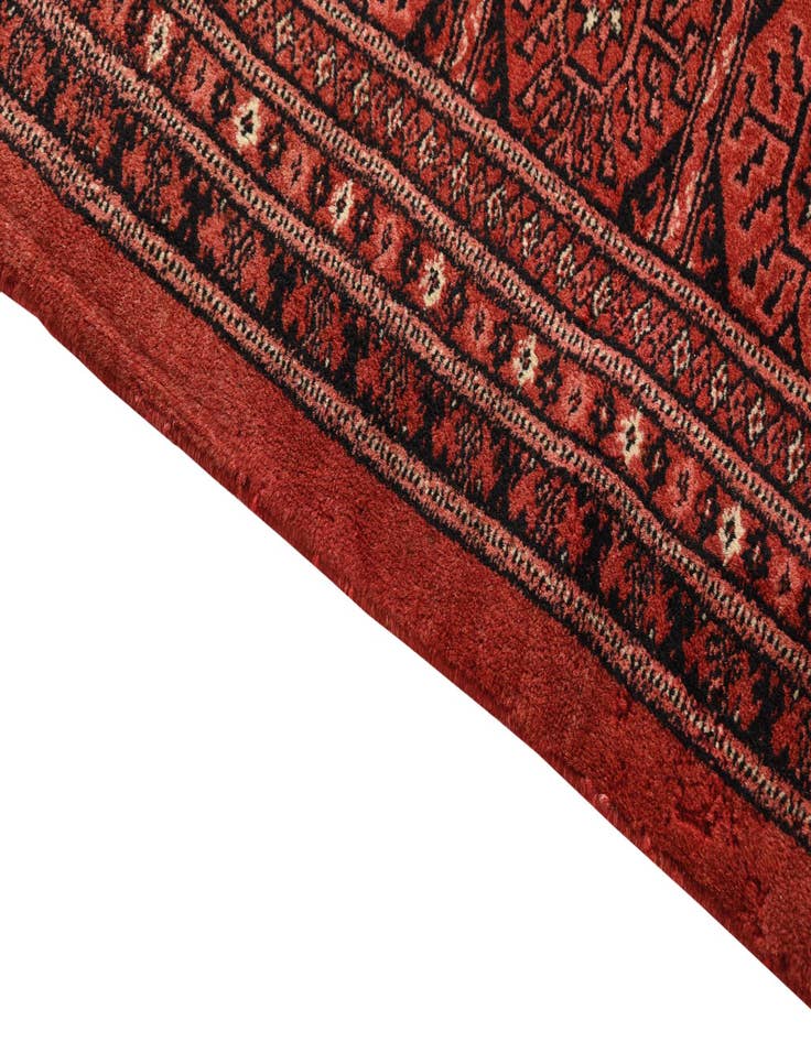 Detail image of 8' 4 x 11' 6 Hand Knotted Torkaman Persian Wool Rug