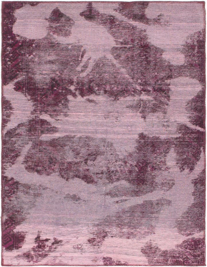  3' 6 x 6'  Hand Knotted Ultra Vintage Persian W...