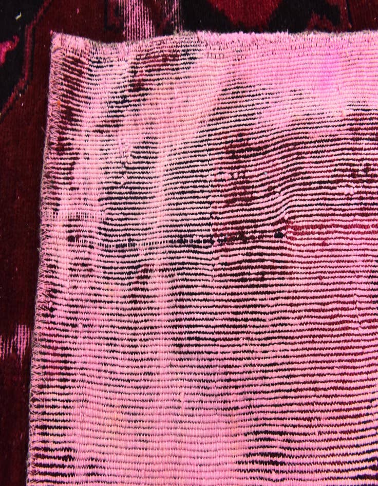 Detail image of  5' 3 x 6' 9  Hand Knotted Ultra Vintage Persian Wool Rug