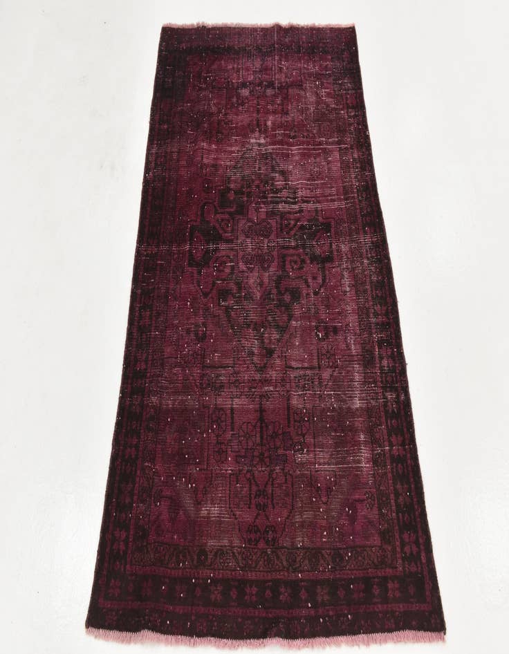 Detail image of  4' x 6' 5  Hand Knotted Ultra Vintage Persian Wool Rug