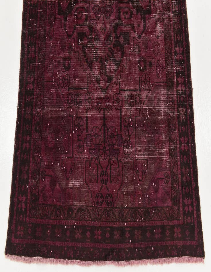 Detail image of  4' x 6' 5  Hand Knotted Ultra Vintage Persian Wool Rug