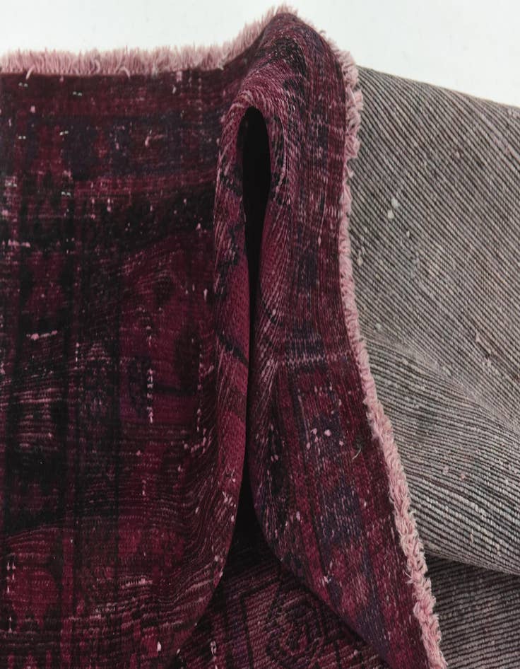 Detail image of  4' x 6' 5  Hand Knotted Ultra Vintage Persian Wool Rug