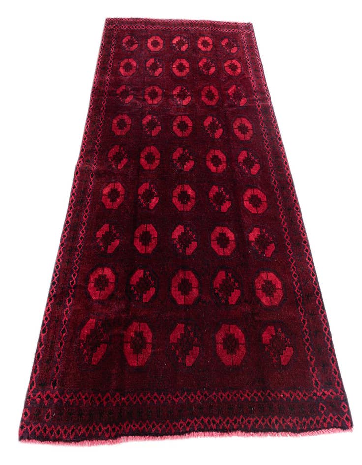 Detail image of 6' 2 x 9' 2 Hand Knotted Ultra Vintage Wool Rug