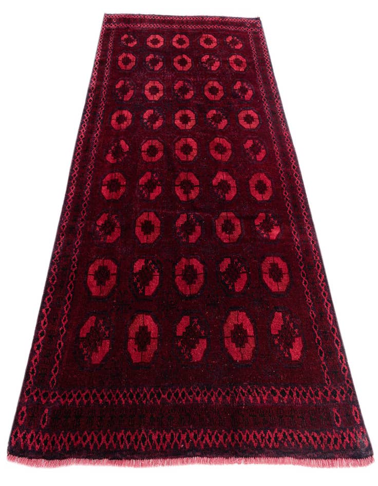 Detail image of  6' x 9' 3  Hand Knotted Ultra Vintage Wool Rug