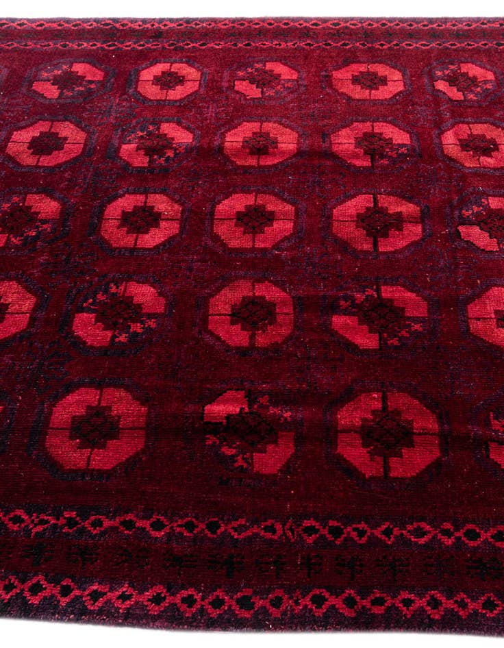 Detail image of  6' x 9' 3  Hand Knotted Ultra Vintage Wool Rug