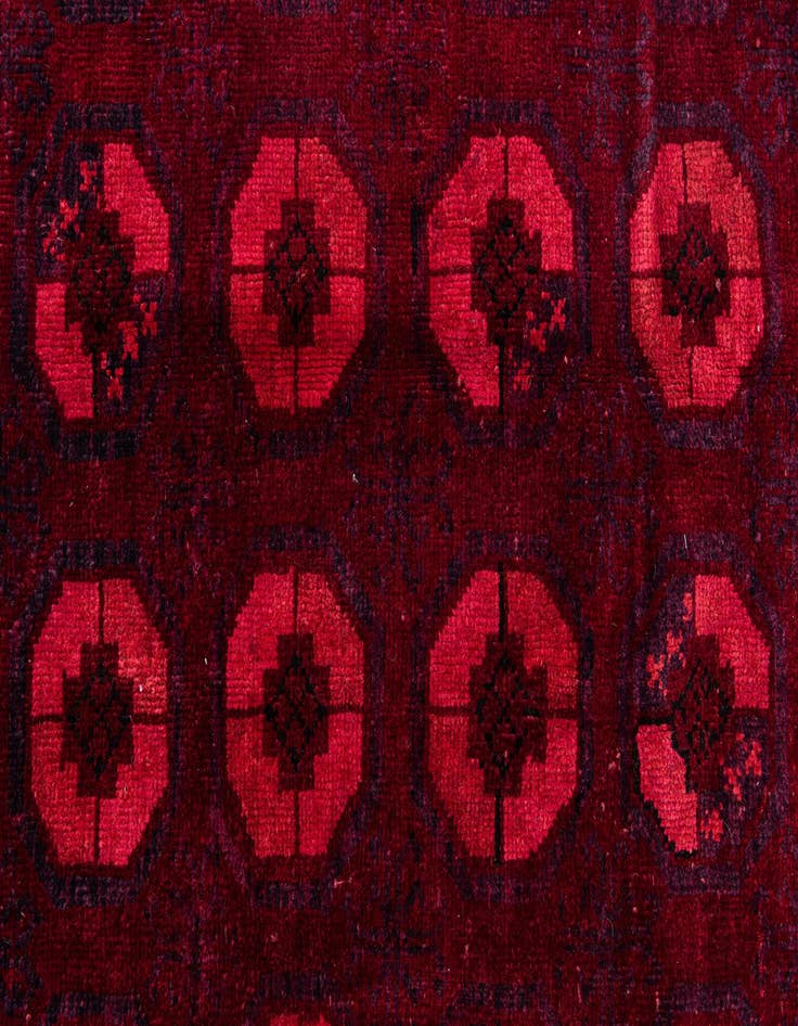Detail image of  6' x 9' 3  Hand Knotted Ultra Vintage Wool Rug