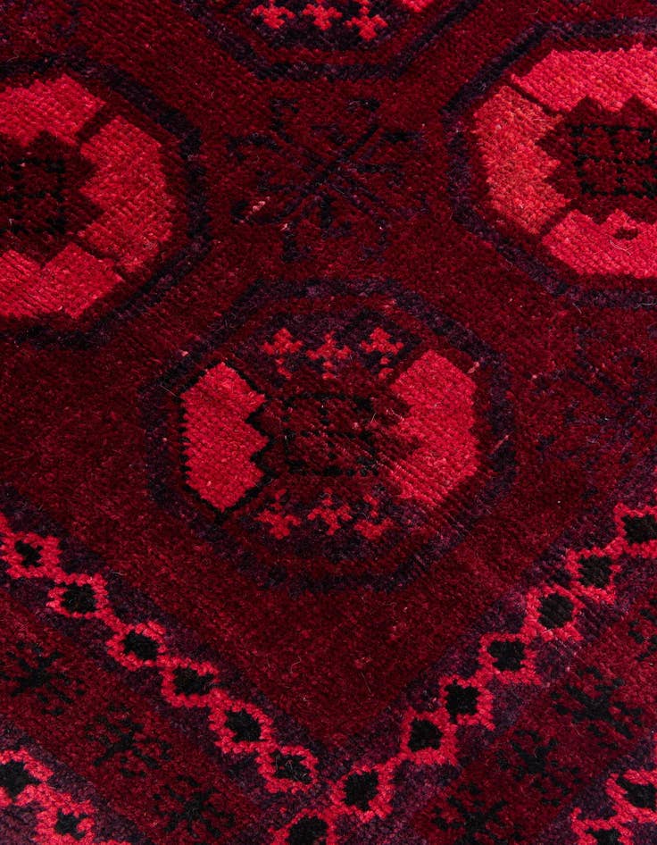 Detail image of  6' x 9' 3  Hand Knotted Ultra Vintage Wool Rug