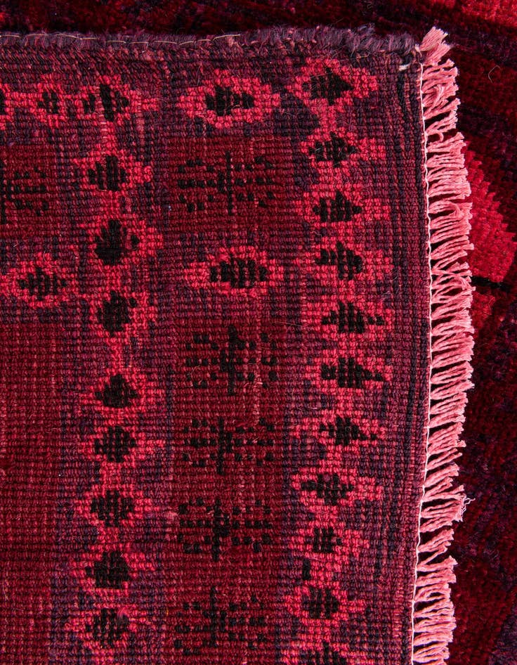 Detail image of  6' x 9' 3  Hand Knotted Ultra Vintage Wool Rug