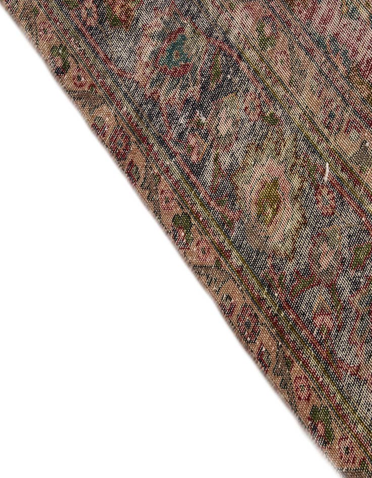 Detail image of  9' 8 x 12' 5  Hand Knotted Ultra Vintage Persian Wool Rug