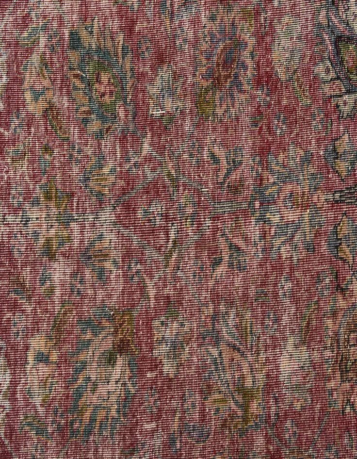 Detail image of  9' 8 x 12' 5  Hand Knotted Ultra Vintage Persian Wool Rug