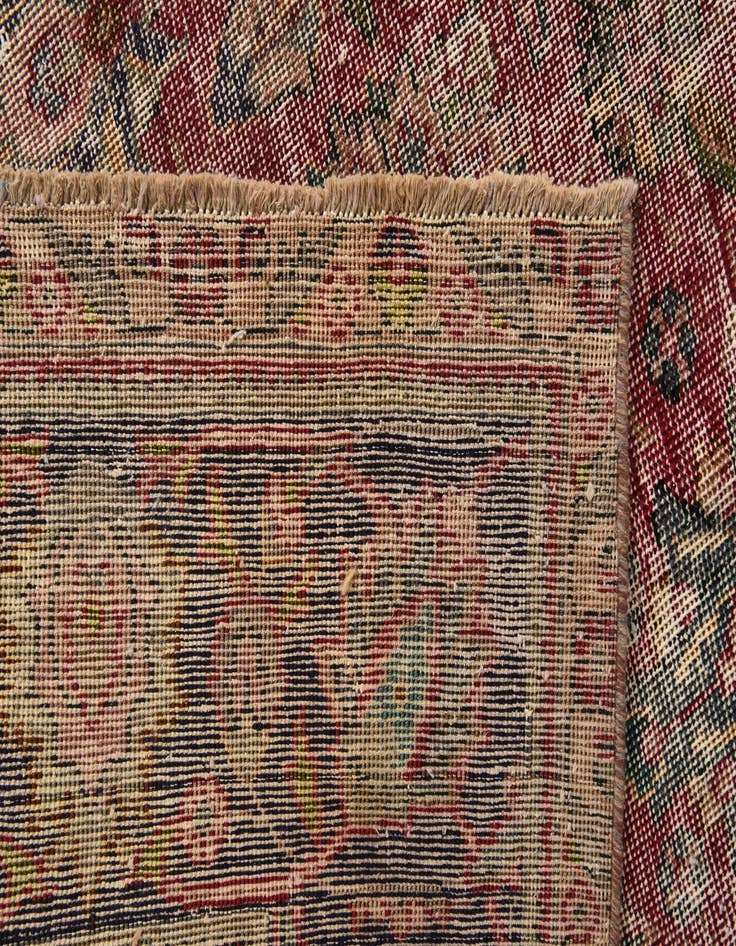 Detail image of  9' 8 x 12' 5  Hand Knotted Ultra Vintage Persian Wool Rug