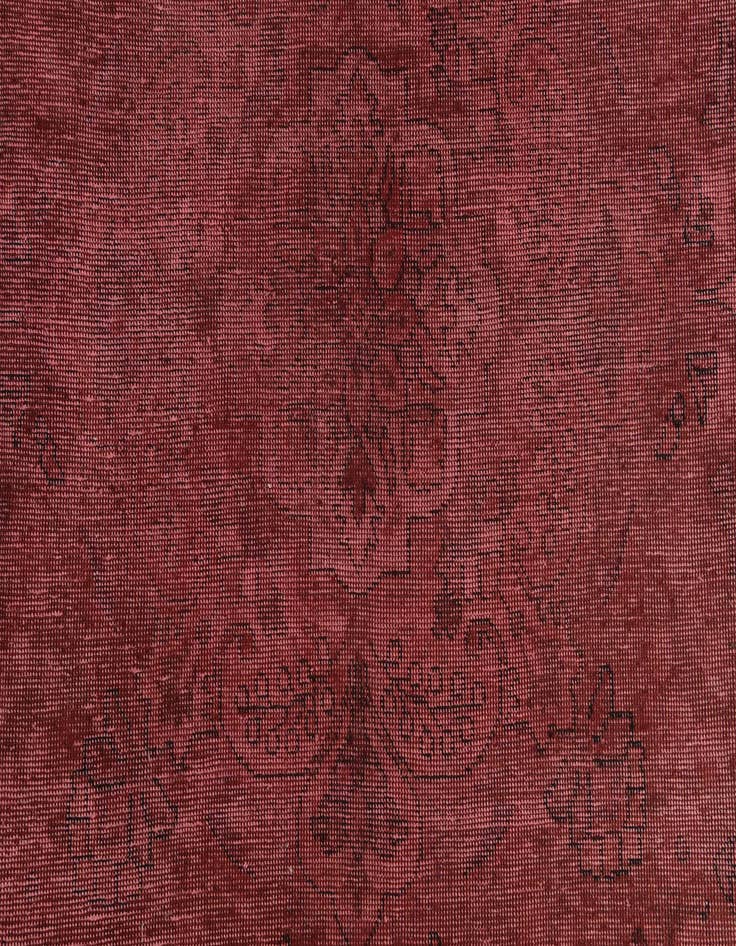 Detail image of  9' 8 x 13'  Hand Knotted Ultra Vintage Persian Wool Rug