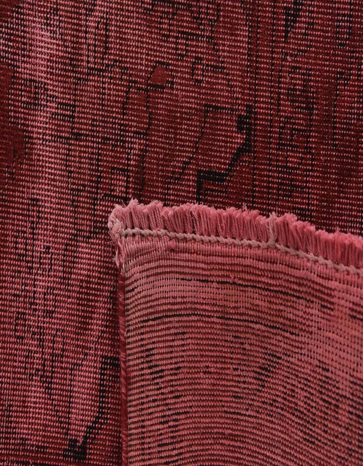 Detail image of  9' 8 x 13'  Hand Knotted Ultra Vintage Persian Wool Rug