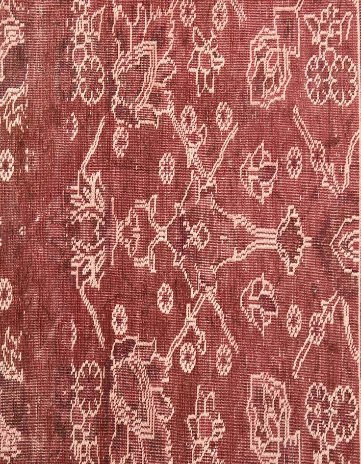 Detail image of  9' 1 x 12'  Hand Knotted Ultra Vintage Persian Wool Rug