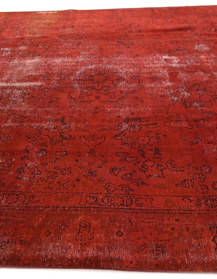 Detail image of  9' 1 x 12' 10  Hand Knotted Ultra Vintage Persian Wool Rug