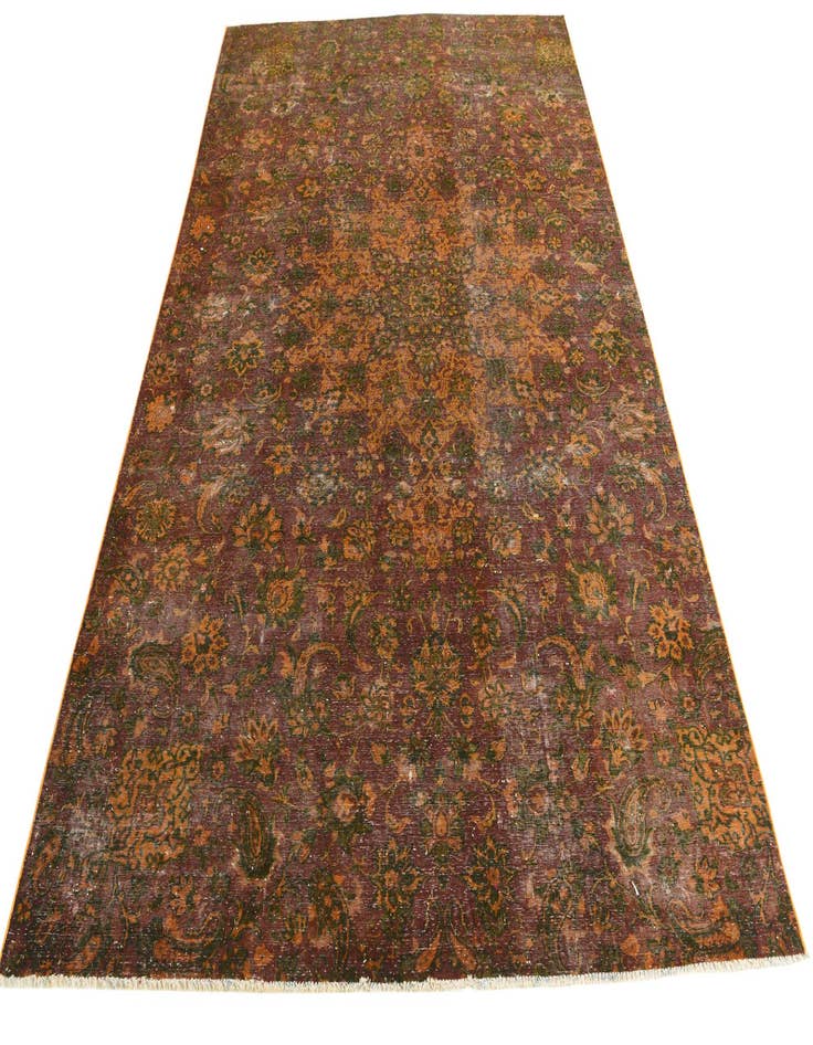 Detail image of  6' 1 x 9' 2  Hand Knotted Ultra Vintage Persian Wool Rug