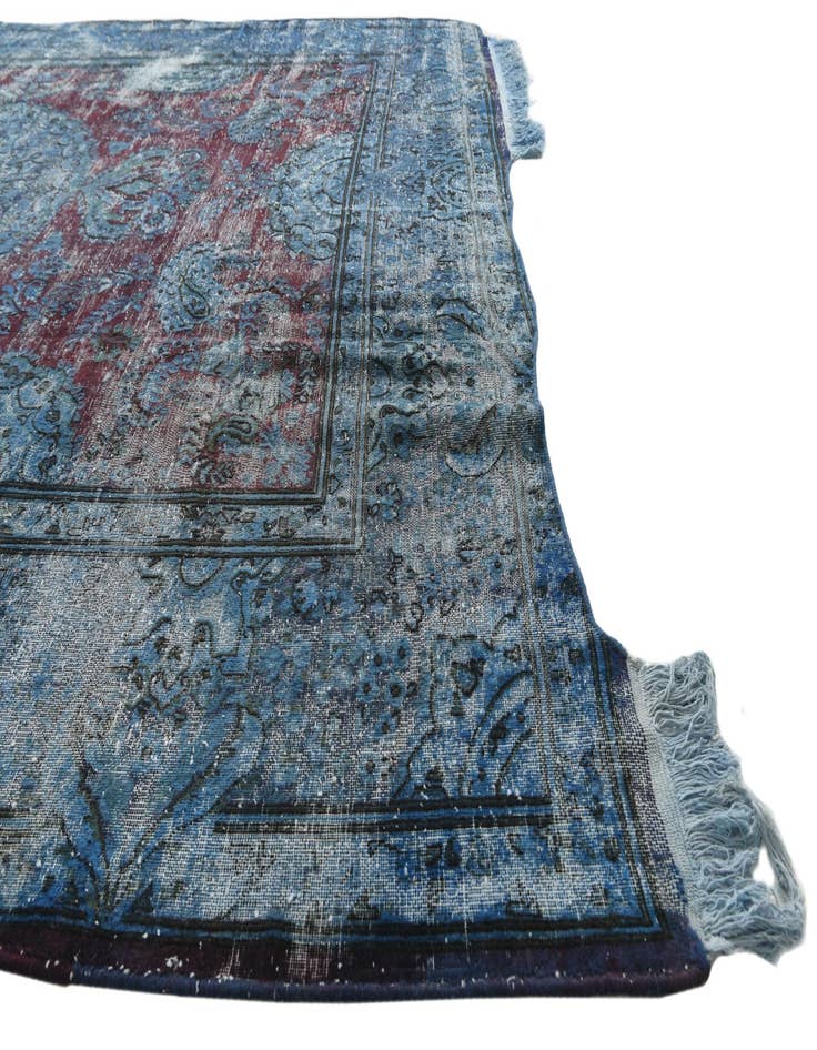 Detail image of  9' 1 x 11' 9  Hand Knotted Ultra Vintage Persian Wool Rug