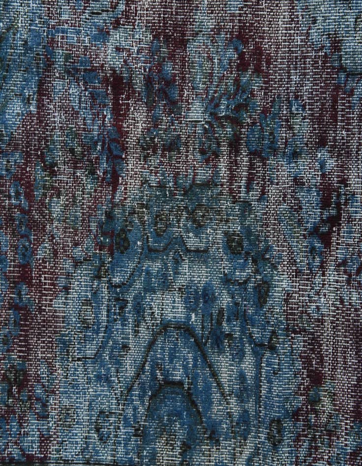 Detail image of  9' 1 x 11' 9  Hand Knotted Ultra Vintage Persian Wool Rug