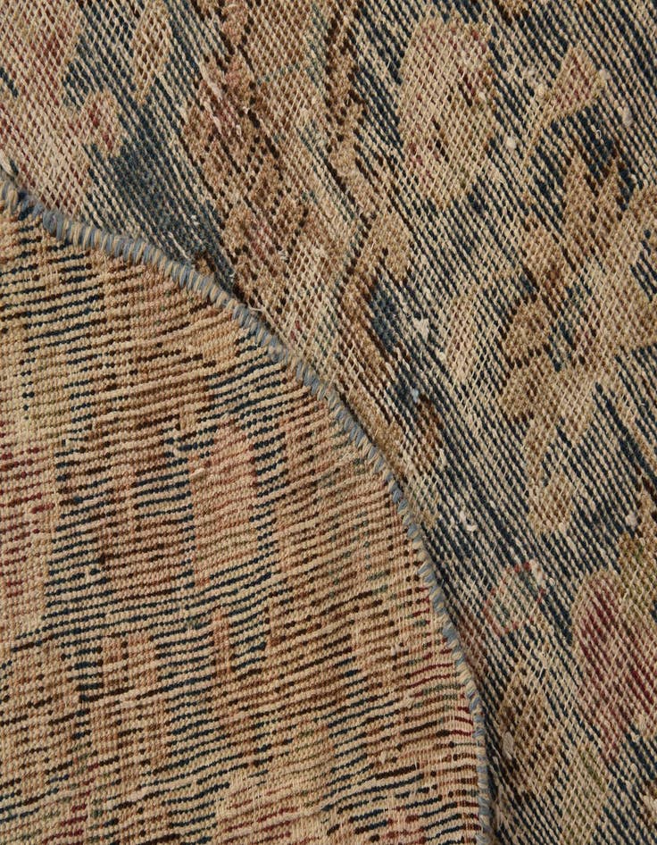 Detail image of  9' 3 x 12' 9  Hand Knotted Ultra Vintage Persian Wool Rug