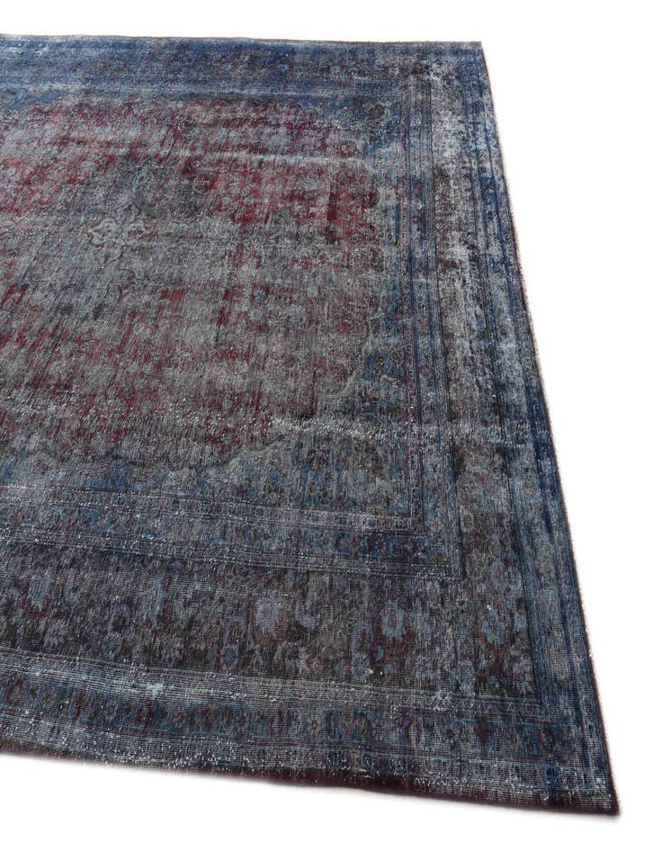 Detail image of  9' 8 x 12' 6  Hand Knotted Ultra Vintage Persian Wool Rug