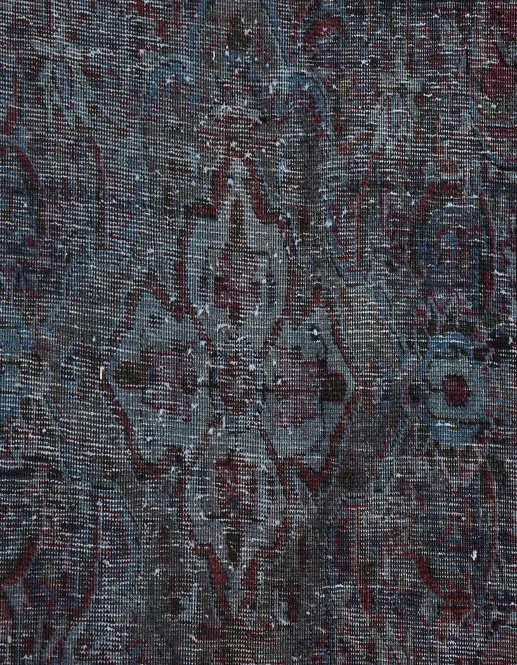 Detail image of  9' 8 x 12' 6  Hand Knotted Ultra Vintage Persian Wool Rug